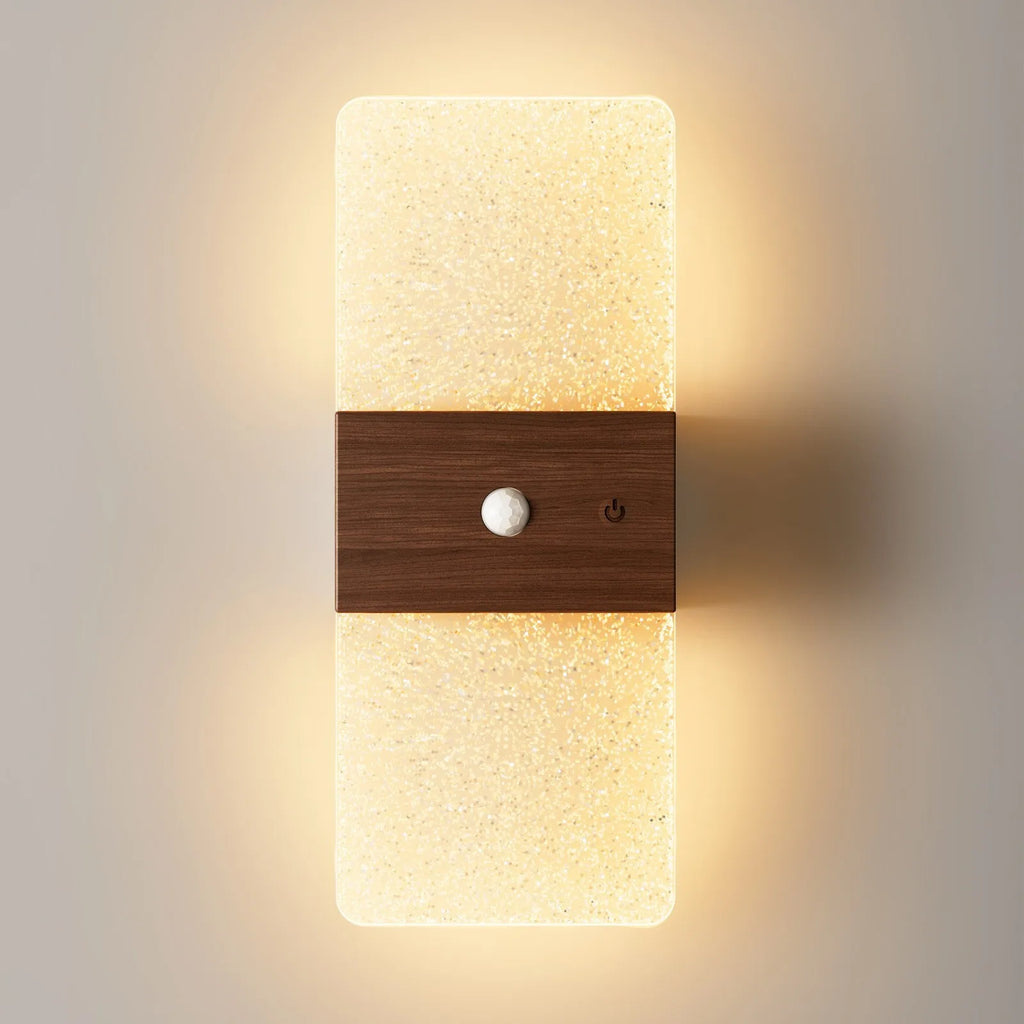 LED Motion Sensor Atmosphere Night Light with Charging Function, Magnetic Suction, No Wiring, Acrylic Decorative Wall Lamp