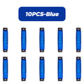 10PCS 12V-24V Led Side Marker Indicator Car Lights Front Rear for Trucks Cab RV Trailer  Amber/Red/White/Green/Blue