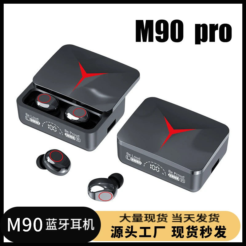 Wireless Bluetooth earbuds, in-ear touch earbuds, gaming headphones, stereo noise-cancelling, with microphone, for mobile gaming