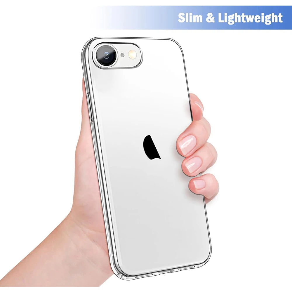Case Clear For iPhone 16e 16 E Transparent Phone Cover Accessories