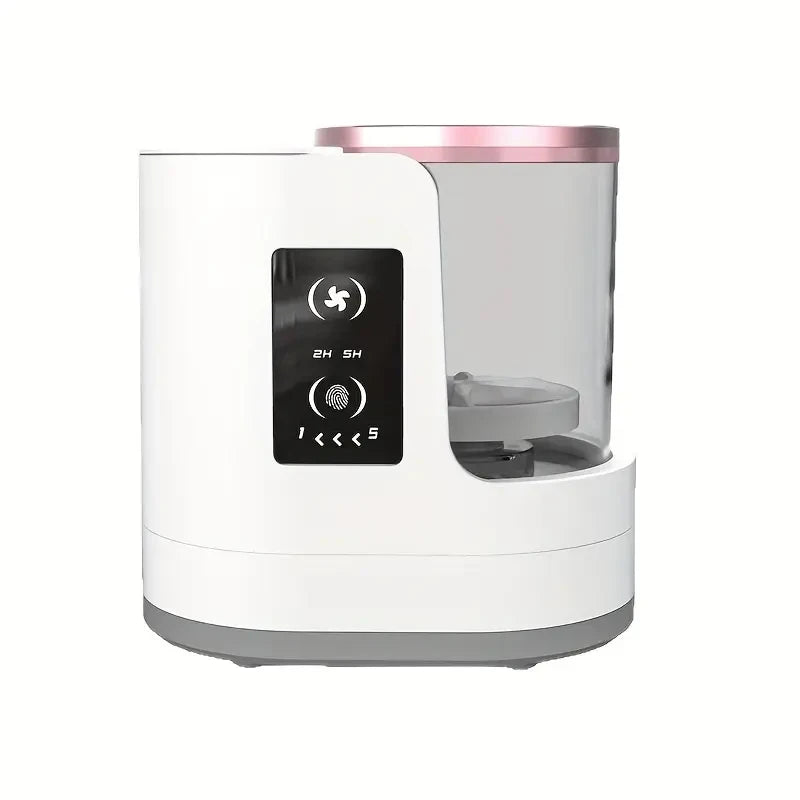 Electric Makeup Brush Cleaner Machine with Drying and Disinfecting Function Rechargeable Automatic Brushes Cleaning Tool