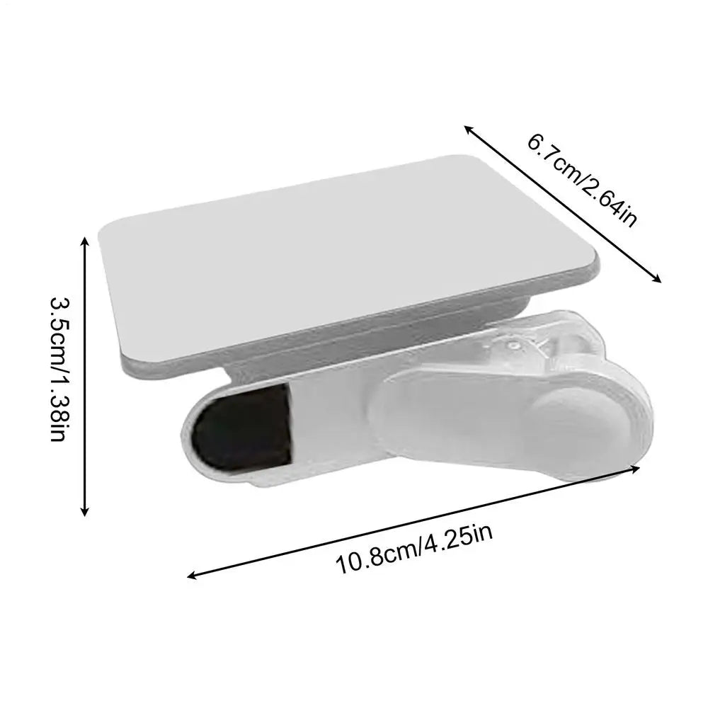 Mirror Effect Lens For Phone Cell Phone Mirror Reflection HD Lens Rotatable Cellphone Accessories For Tech Savvy Users Artistic