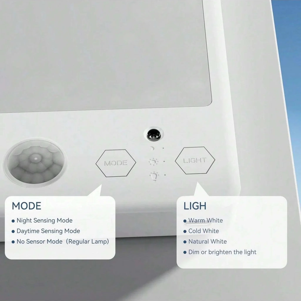 Cordless LED Motion Sensor Night Light, 4000mAh USB Rechargeable LED Light with Remote Control, Smart Sensor Light for Stair Cab