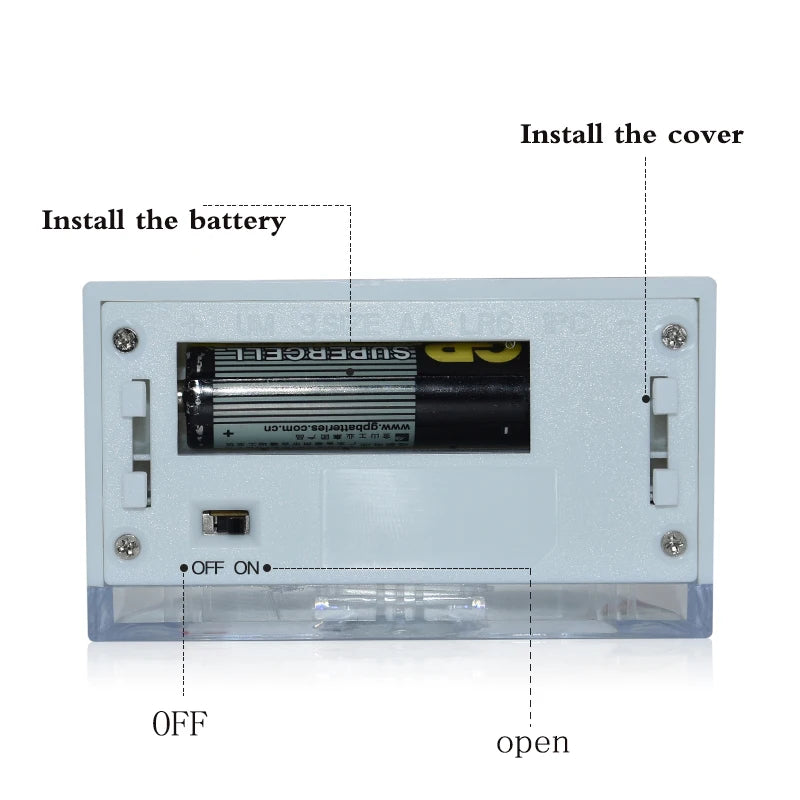 LED Door Lock Lamp Motion Sensor Intelligent Detector Lamp Keyhole Kitchen Stairway Cabinet Light Home Wall Lamp