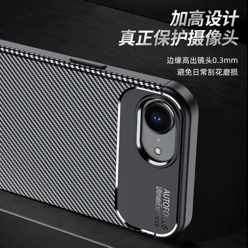 For iPhone 16e Case Cover For iPhone 16e iPhone16E Capa Protective Armor Phone Bumper Back Shockproof Soft TPU Fundas iPhone 16e