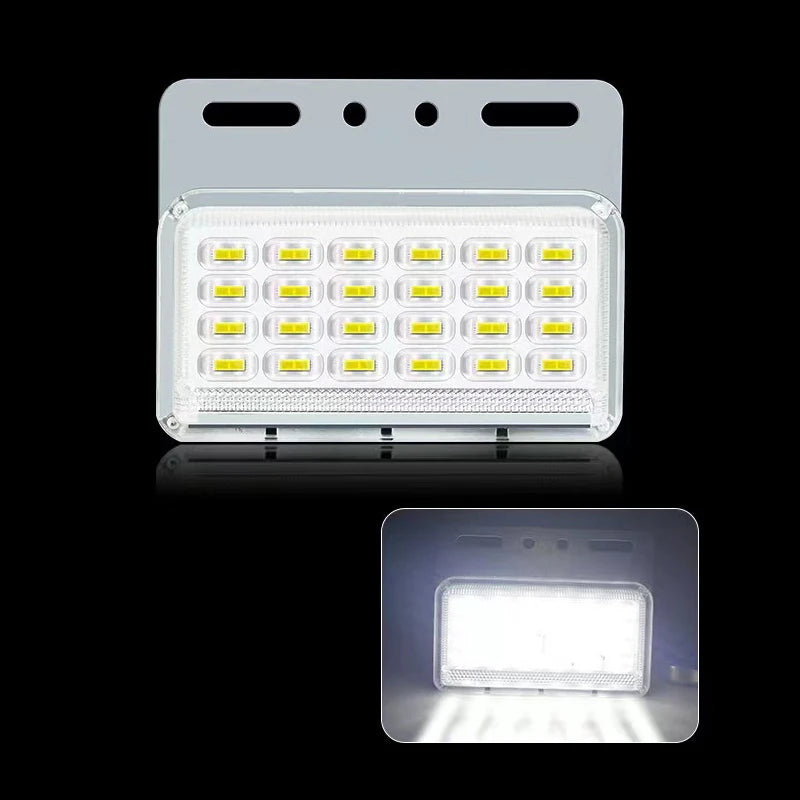 Led Side Light 24V Waterproof For Truck Trailer And Bus Wide Waist Light Suitable For Side Marker And Rear Light Applications