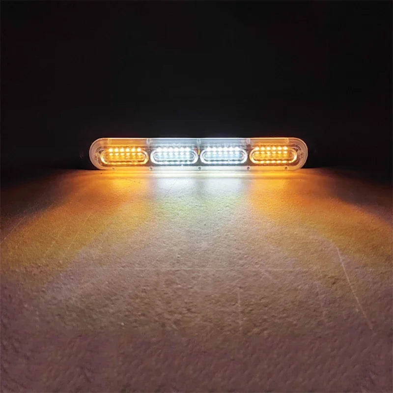 12V 24V Car COB Led Strobe Light Tow Truck Vehicle Car Fireman Police Warning Emergency Flashing Light Emergency Flash COB Led