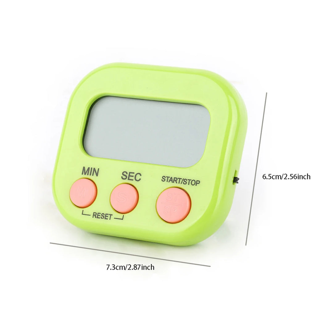 Digital Kitchen Timer — 99 Minute Magnetic Countdown Clock