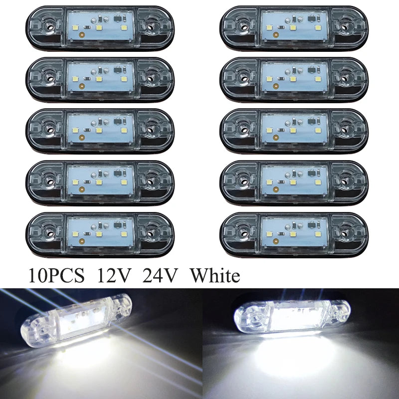 12V 24V Truck Accesorios Trailer Car External Lights Warning Tail Light Signal Brake Lamps for Scania Truck Trailer Lorry Bus