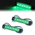 2Pcs Truck Led Side Light 12/24V For Car Auto Truck Lorry Trailer Side Marker Indicators Turn Signal Lights Tail Warning Lamp