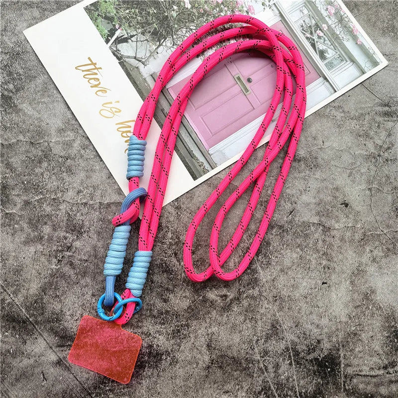 Straps for Mobile Phone Crossbody Cellphone Accessories Universal Telephone Chain With Patch Neck Strap Premium Keychain Lanyard