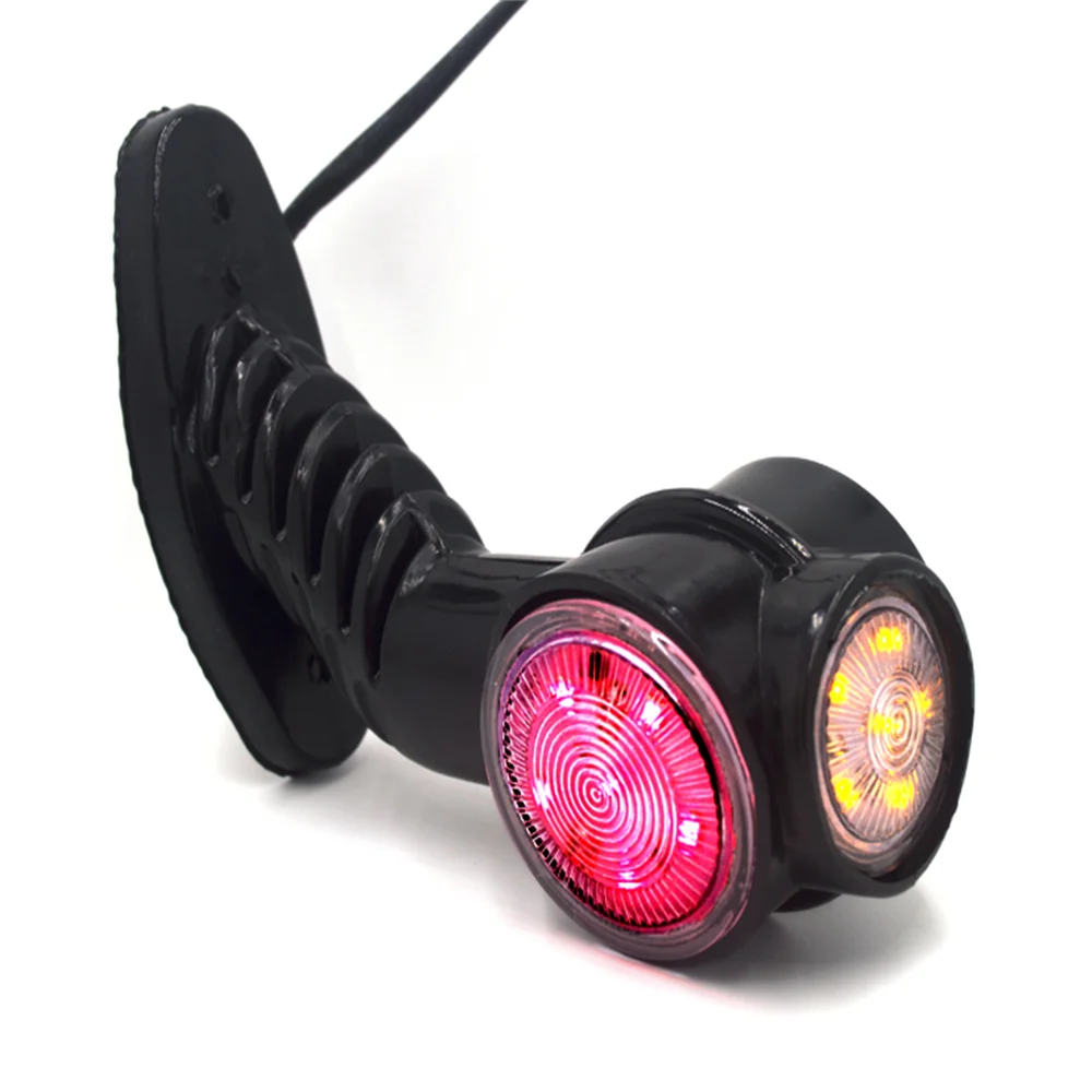 Waterproof 12V 24V Truck Trailer Lights LED Side Marker Position Lamp Lorry Tractor Clearance Lamps Parking Light 1 Pair