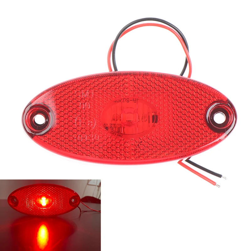 3LED 12v 24v Led Side Marker Lights for Trailer Trucks Caravan Marker Light