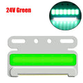 1pcs 24V Truck Turning Light Truck LED COB Side Light Waterproof LED Turning Signal Lamp Auto Car COB Truck Sidelight