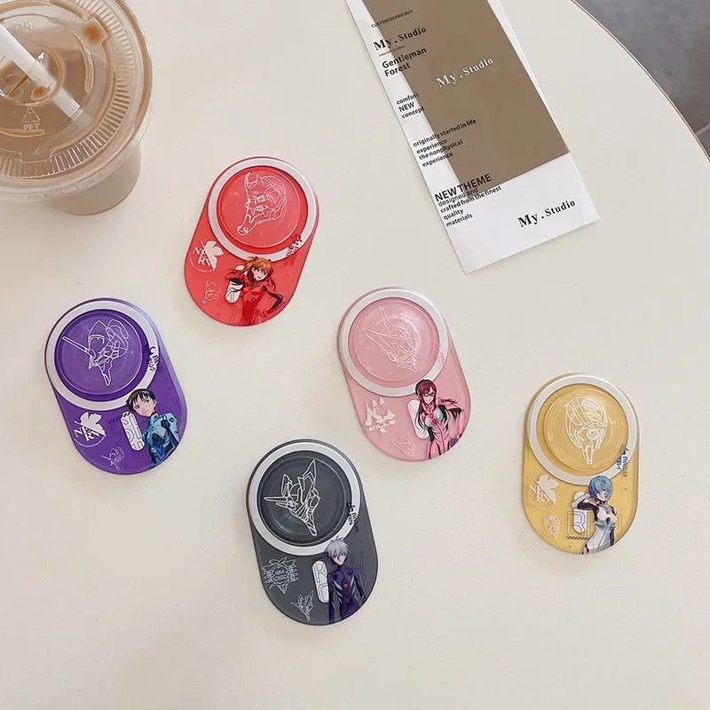 Evangelion Anime Phone Grip Bracket Stand Holder for Magsafe Phone Grip Tok Sockets Cellphone Accessories Mobile Bracket Gift