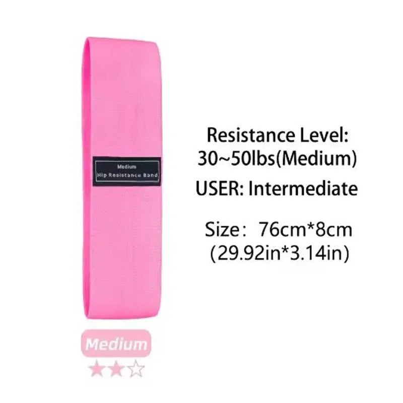 Resistance Bands for Working Out, Fabric Exercise Bands for Legs and Butt, Workout Bands for Women for Yoga Starter Set