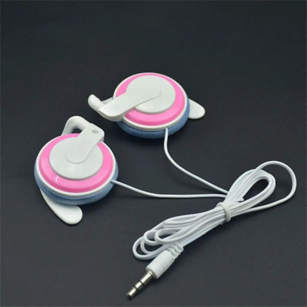 Computer Mobile Phone Over-ear Running Music Sport Ear-hook Headphone Wired Headphones Earphone Earbud