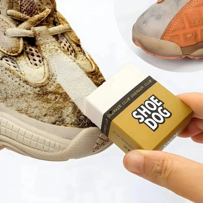 Shoe Cleaning Eraser Set - Stain Remover, Brush Included, Ideal for Sneakers & General Decontamination