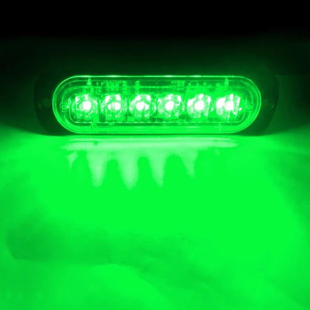 6 Led Strobe Light Flashing Grille Lights Car Emergency Light Warning Light Police Lights For Car TRUCK Strobe Led Light 12V 24V