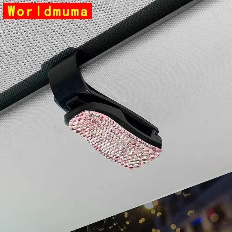 Set of 20 Shiny Crystal Car Accessories Kit for Women Car Phone Holder Mount ,Car Monitor Glasses Holders ,Car Drink Coasters