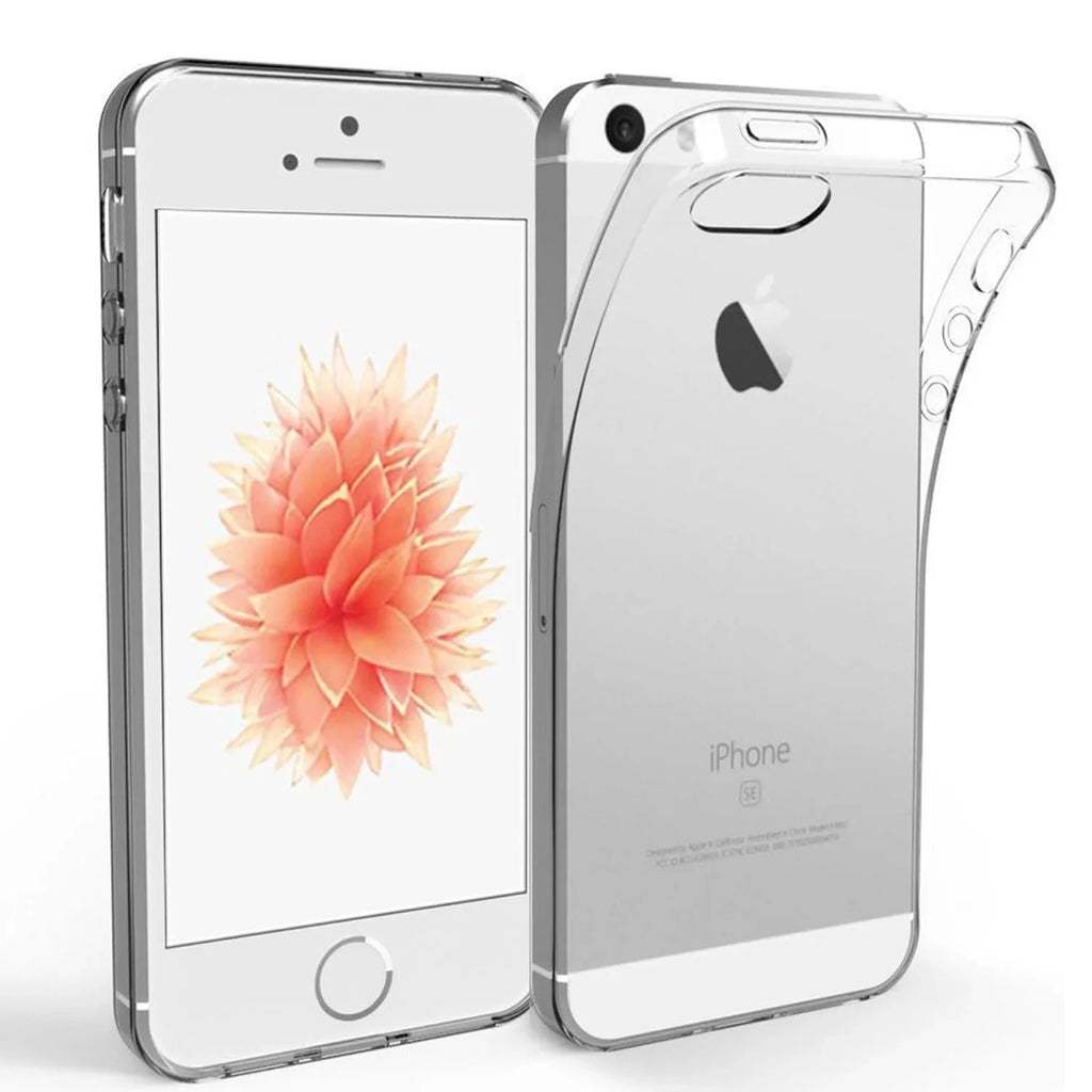 For iPhone 5 Case Clear Silicone Soft TPU Cover For iPhone 5S SE 2016 SE 2020 SE 2022 iPhone 7 iPhone 8 Transparent Coque