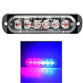 12V 24V Car Led Strobe Light Flashing Emergency lamp 6LED Flash for Truck Trailer Beacon Lamp
