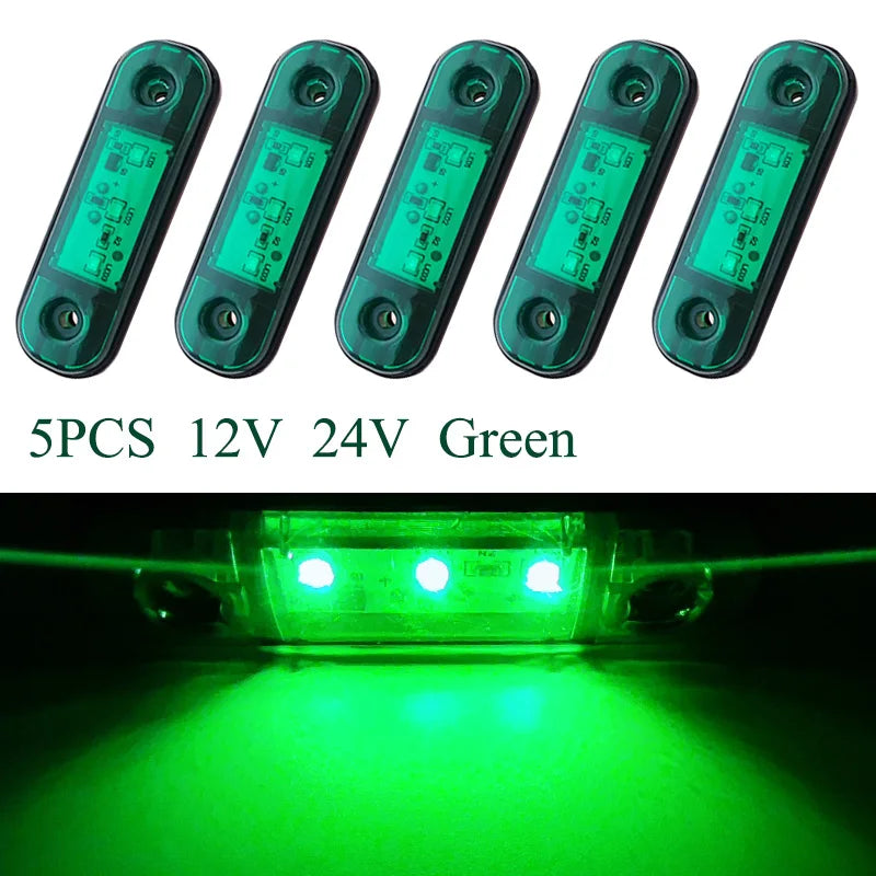 12V 24V Truck Accesorios Trailer Car External Lights Warning Tail Light Signal Brake Lamps for Scania Truck Trailer Lorry Bus