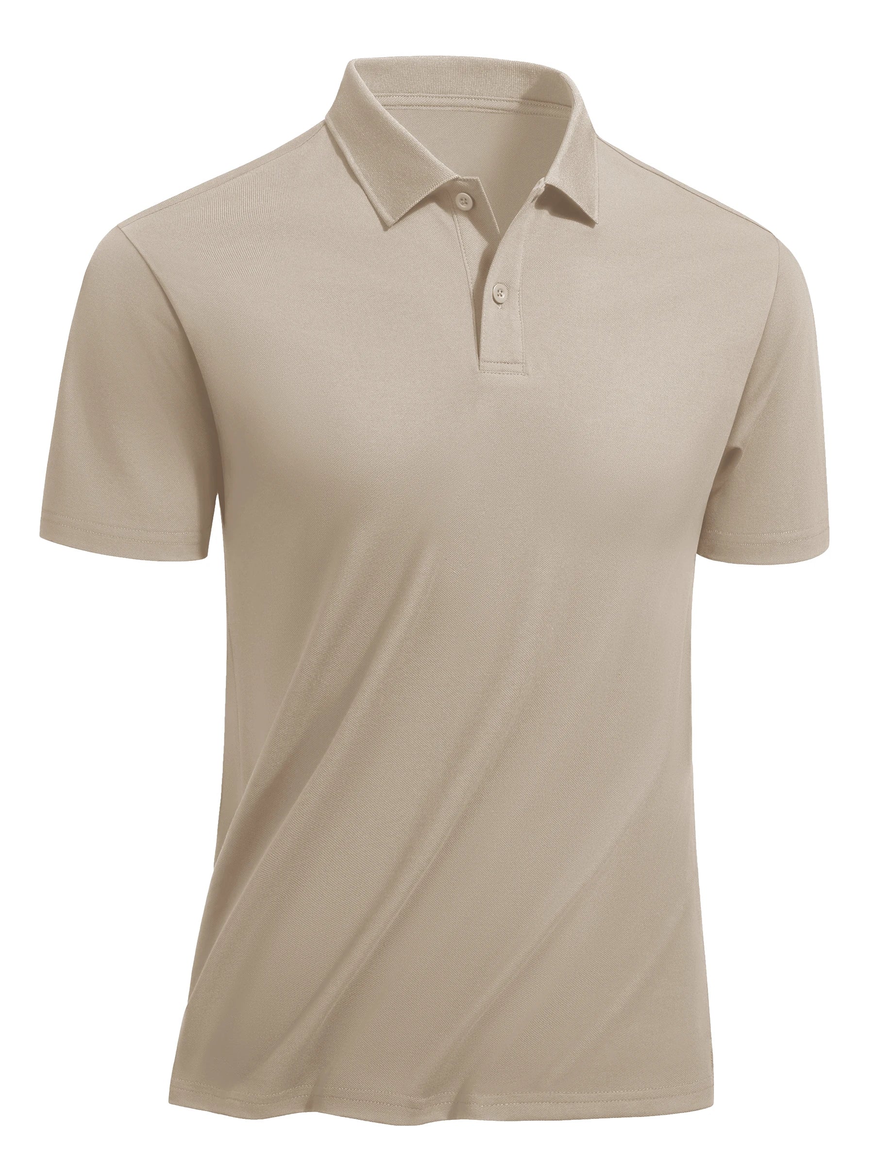 TACVASEN Summer 72% Cotton Polos T-shirts Mens Breathable Golf Polo T-Shirt Active Sport Hiking Tee shirts Casual Work Tops Male