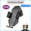 15W Fast Car Wireless Charging Stand for Ulefone Armor 25T 27T Pro/27 Pro/17 Pro/23 Ultra/11 12 Rugged Phone Holder Car-Charger