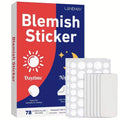 78pcs/set Pimple Patches - Day And Night 2 Sizes 78 Patches Hydrocolloid Acne Pimple Covering Patches With Hyaluronic Acid, Tea
