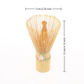 Kitchen Accessories Tea Tool With Cherry Blossom PendantJapanese Ceremony Bamboo Chasen Matcha Green Tea Powder Whisk Tea Brush