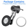 Magnetic Car Phone Mount for Magsafe with Extended Arm Universal Strong Magnet Car Air Outlets Mobile Phone Holder Support