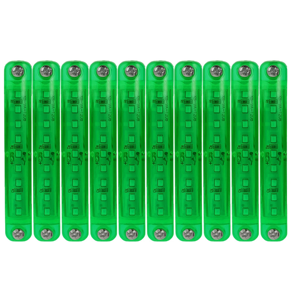 12V 24V 9 LED Warning Lamp Truck Trailer Side Marker Indicators Light Car Signal Brake Rear Warning Tail Clearance Light