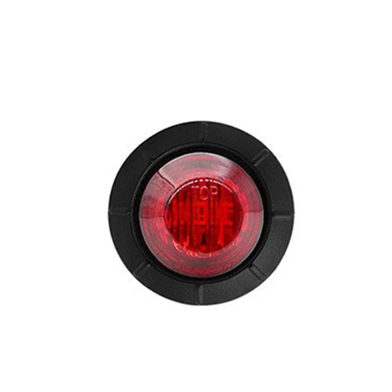 10Pcs LED Side Marker Lights 12V/24V Truck Warning Tail Light Trailer Lorry Car Caravan Boat Turn Signal Lamp Indicators Light