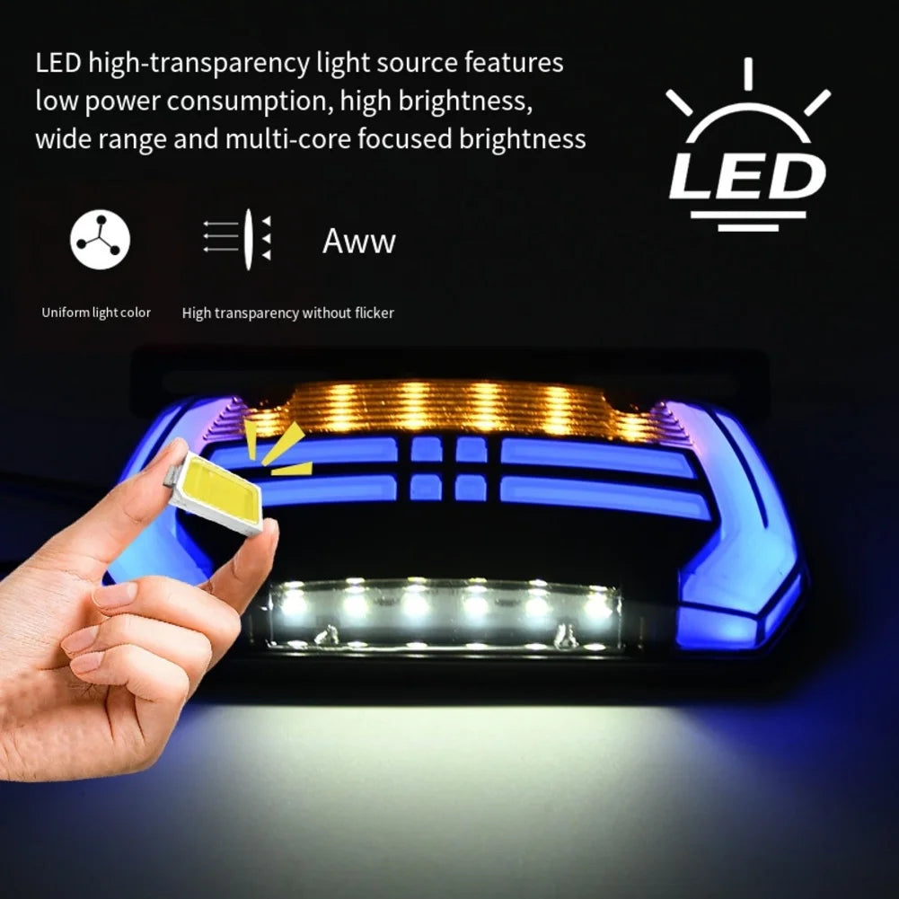 24V Truck LED Side Marker Lights For Cargo Trailer Guided Flow Light Spare Parts Width Indicator Light