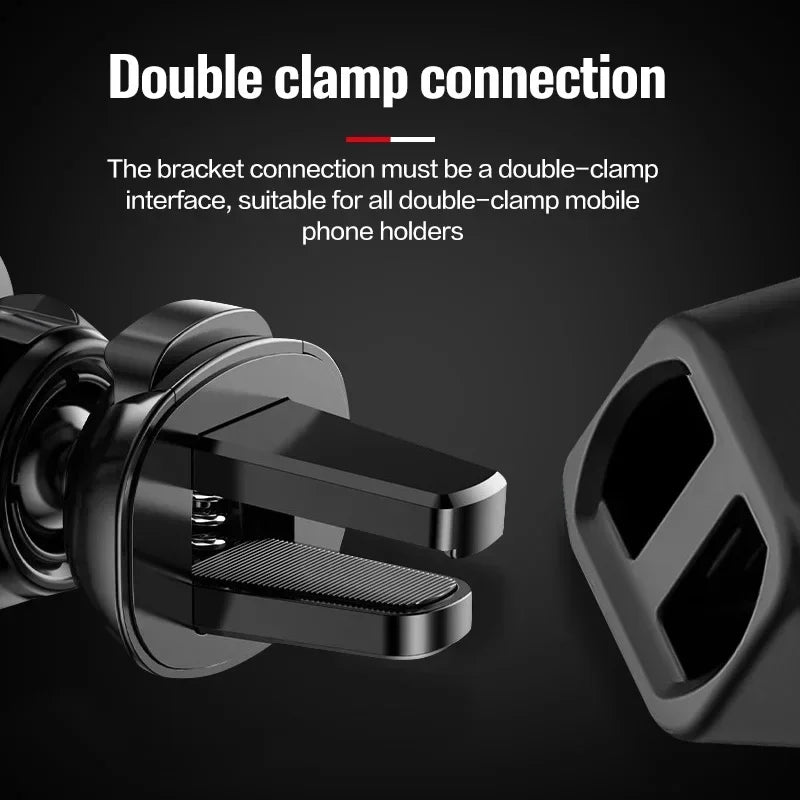 Universal Wireless Car Charger Stand  for All Phone Base Car Air Outlet Clip Bracket Base Cellphone GPS Stand Cradle Accessories