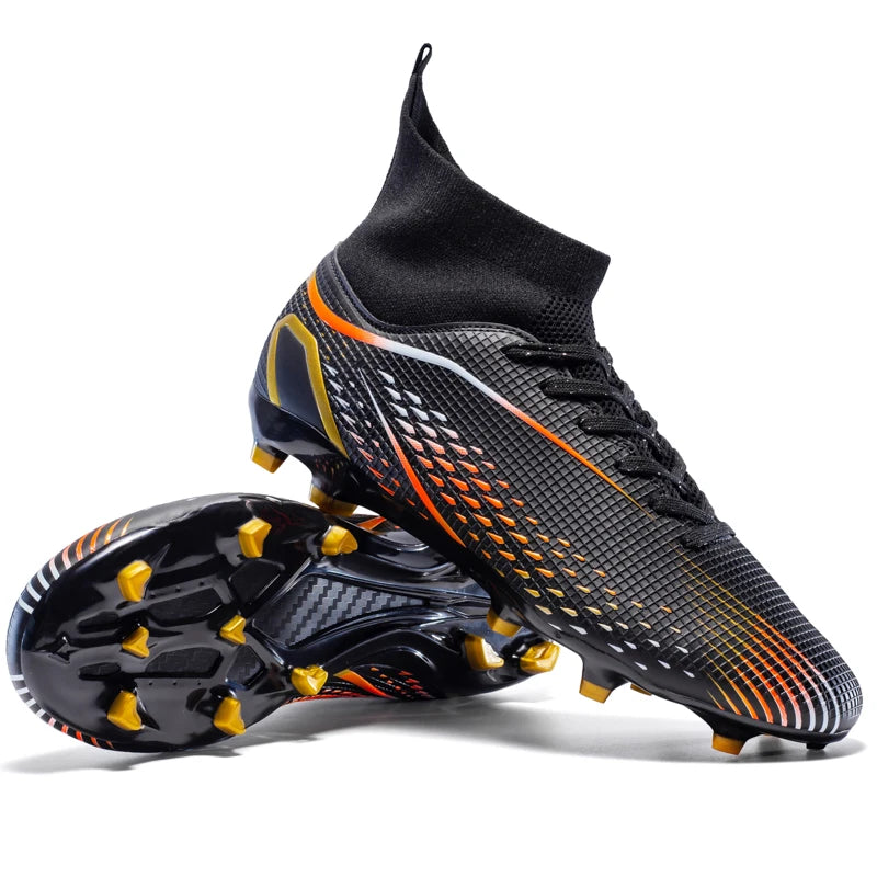 Professional Training Soccer Shoes Soccer Cleats Turf Futsal Match Grass Unisex Non-slip Breathable Men Outdoor Football Boots