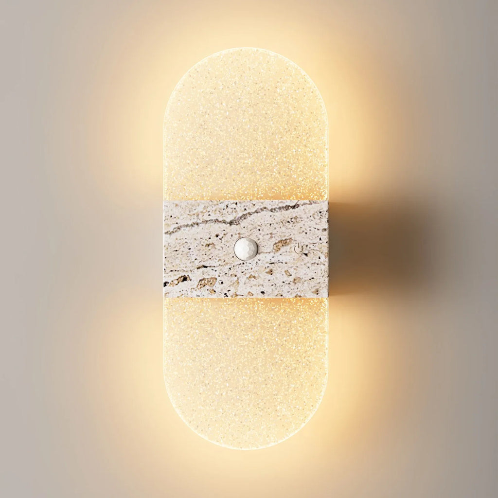 LED Motion Sensor Atmosphere Night Light with Charging Function, Magnetic Suction, No Wiring, Acrylic Decorative Wall Lamp