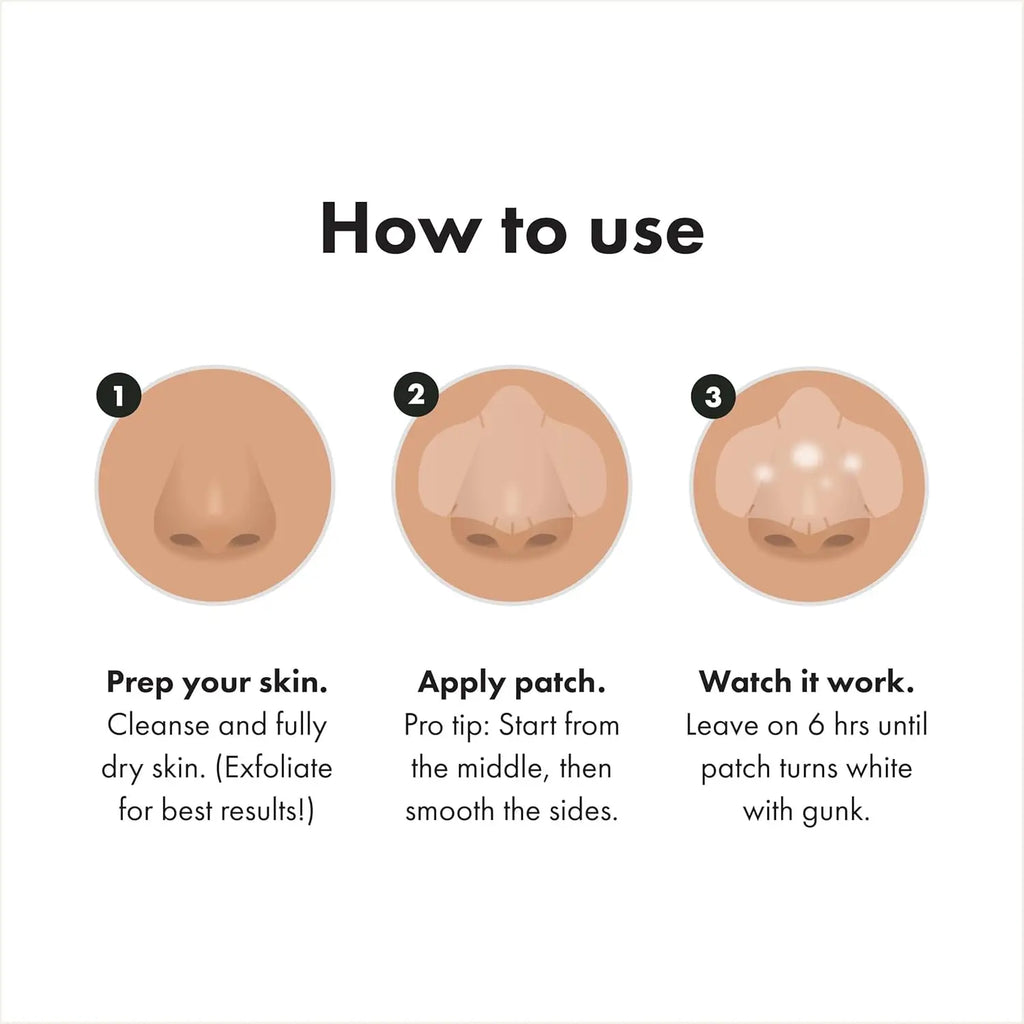 Nose Pimple Patches Large Hydrocolloid Pore Strips Overnight Pimple Stickers Hydrocolloid Waterproof Anti Acne Patches
