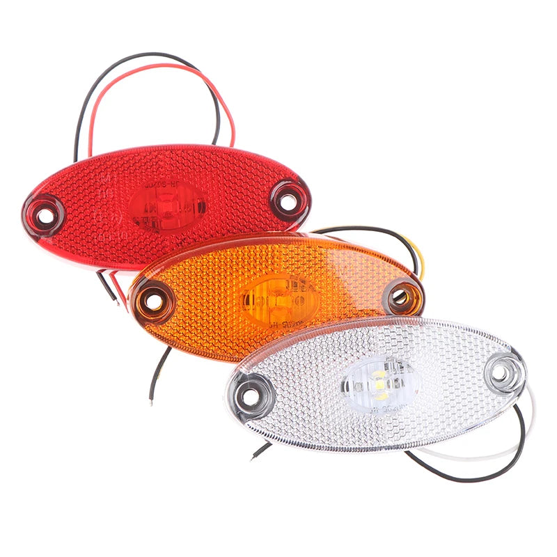 3LED 12V 24V LED Side Marker Lights for Trailers Trucks Caravans - Truck Side Marker Light Bar