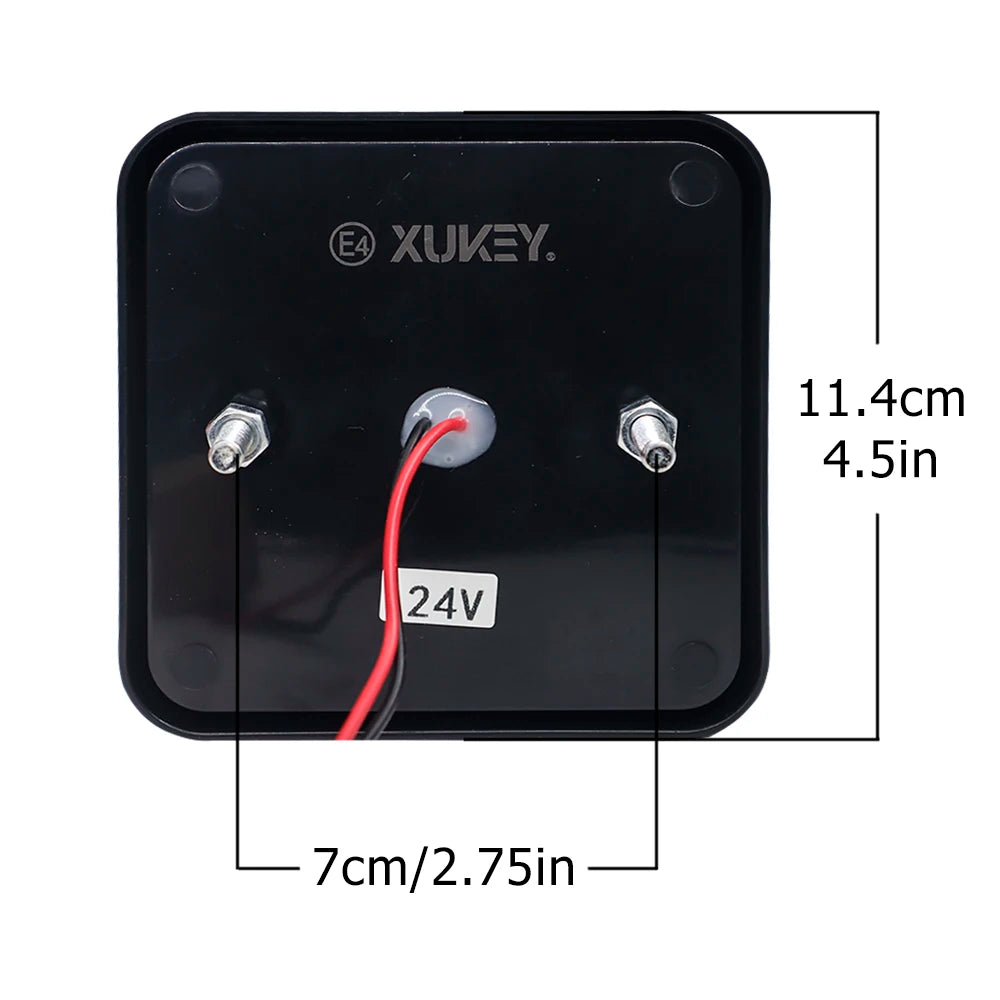 1/2x Universal 36LED Running Rear Fog Lamp 24V Auto Tail Light Waterproof Trailer Truck Driving Caravan Lorry Towing UTE Bus RV