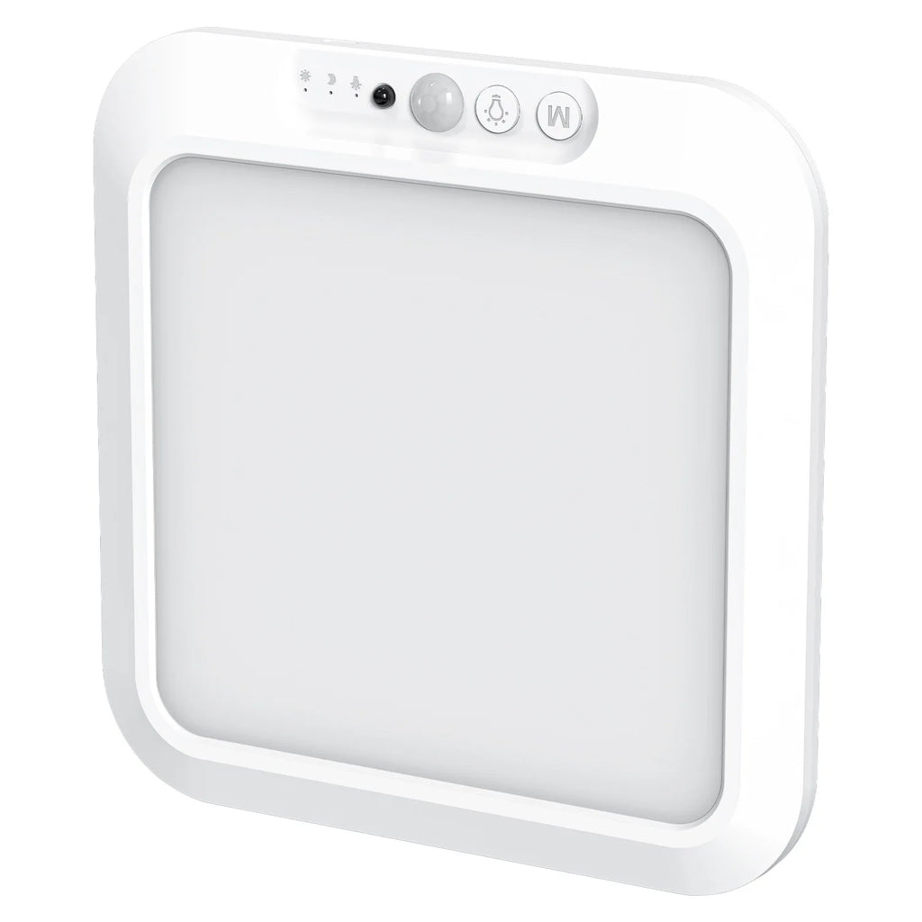 LED Motion Sensor Ceiling Light Ultra Thin Automatic Infrared Detection for Hallway Stairs Corridor Entryway Home