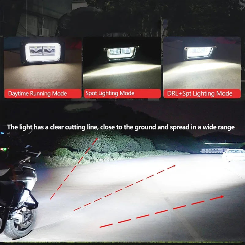 12V 24V Fog Lights Barra led light 4x4 Super Bright Offroad Pickup Truck for Jeep KAMAZ SCANIA VOLVO Benz DAF Kenworth