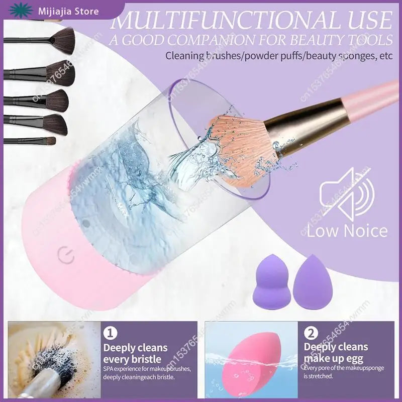 Electric Brush Cleaner USB Make Up Brush Washer Clean For Beauty Women Makeup Brushes Efficient Machine SALES