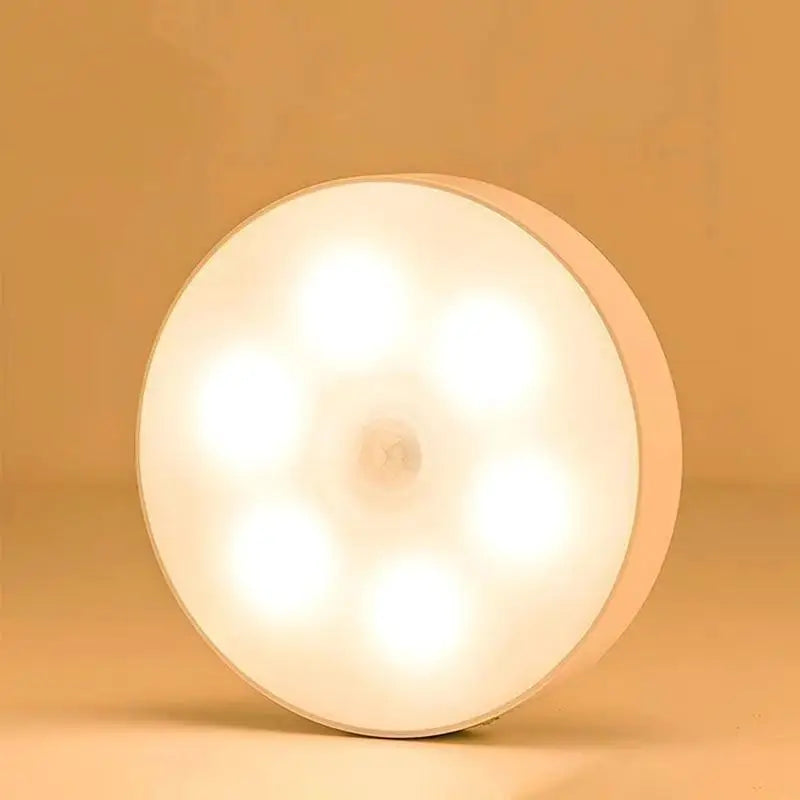 Motion Sensor LED Night Light USB Rechargeable Night Lamp For Kitchen Cabinet Wardrobe Lamp Staircase Wireless Closet Light