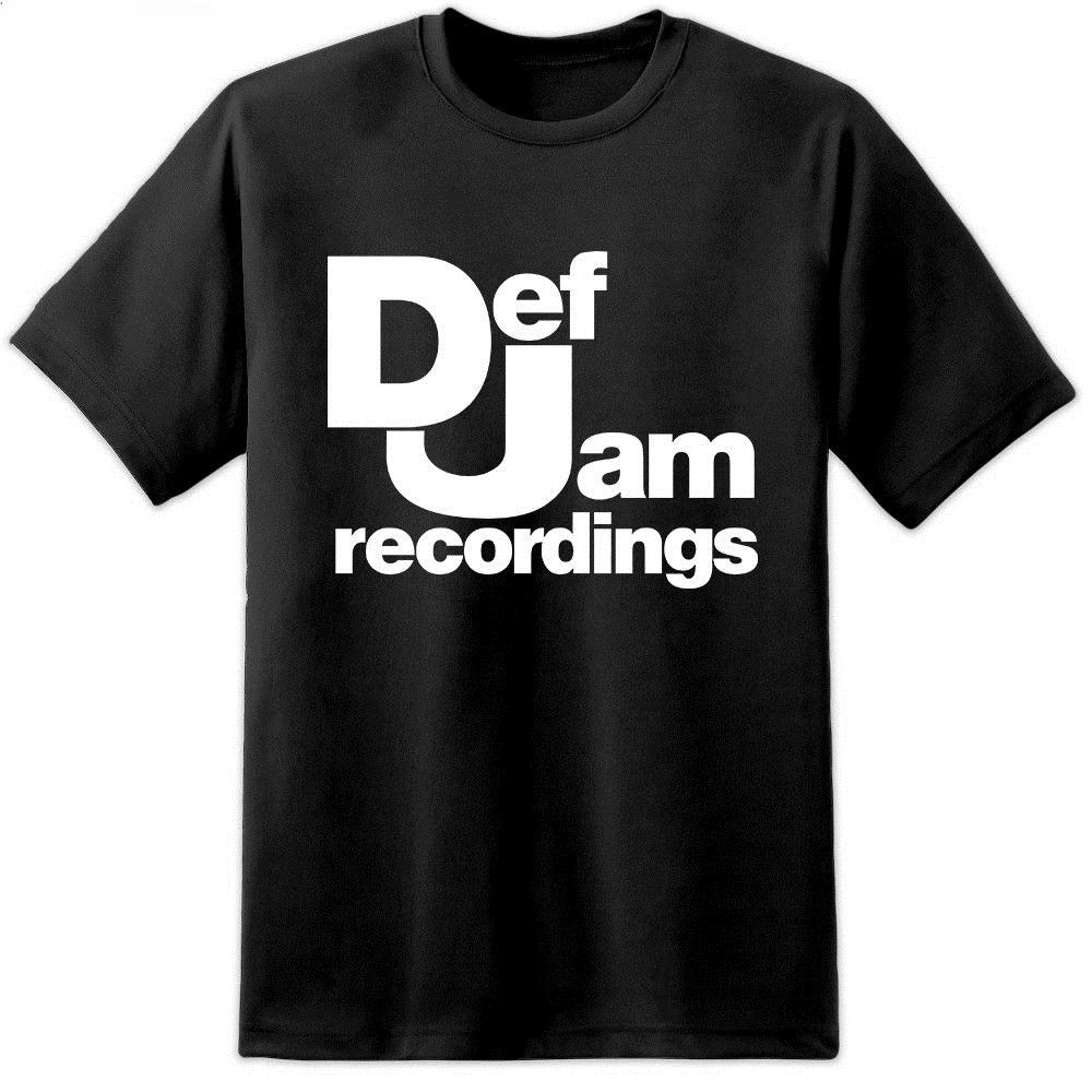 Vintage Printed Mens Clothing DEF JAM Recordings Logo Classic Rap Hip Hop NAS T Shirt Classic High Quality Cotton Woman Tops