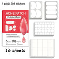 Large Pimple Patches for Face, Big Hydrocolloid Acne Patches for Body, Forehead, Chin, Zit Breakouts (Strip, Contoured, Dots)