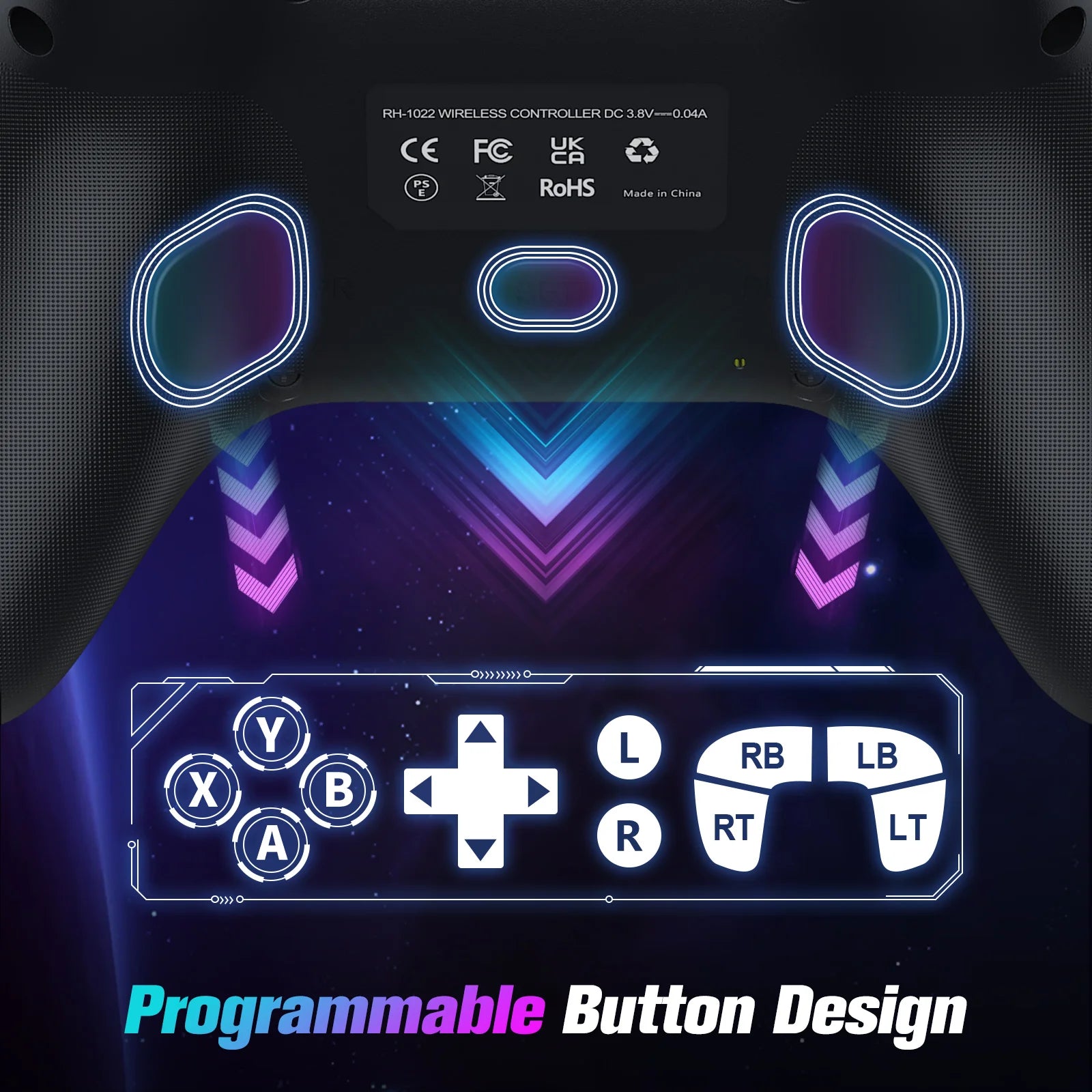 Wireless Gamepad For Xbox One ,Xbox Seris S ,Xbox Series X Console Win 7 8 10 Dual Vibra Six Axis Gyroscope Game Xbox Controller