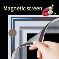 magnetic screen door  mosquito net   Magnetic Window Screen Tulle Mesh Stealth Customize DIY Mesh Curtain Removable Washable