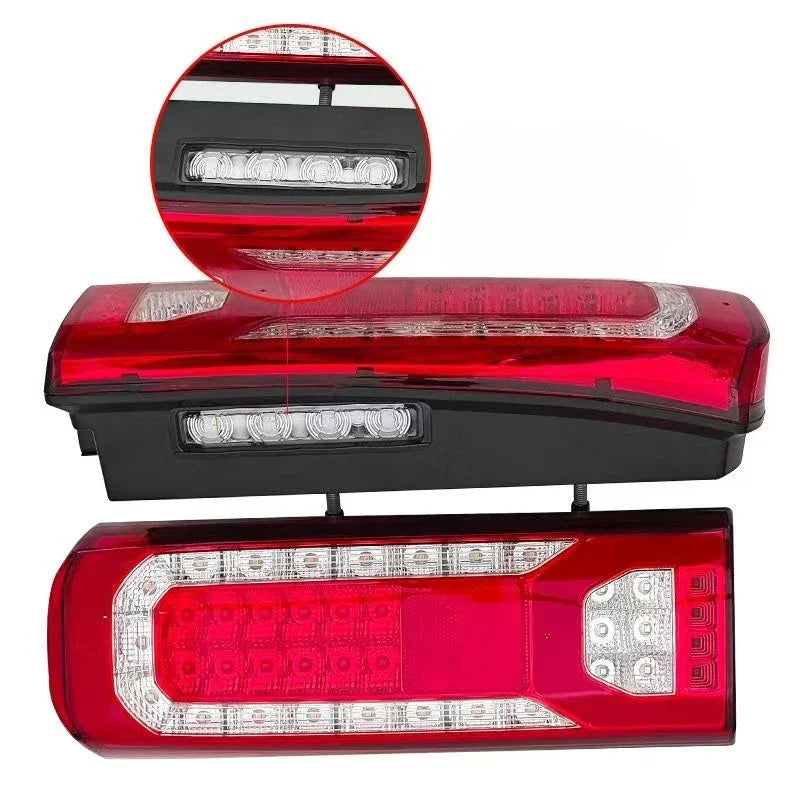 LED Rear Tail Light 24V Truck Trailer Lorry Taillight Bumper Brake Stop Reverse Warning Lamp For Mercedes-Benz Truck ACTROS MP5
